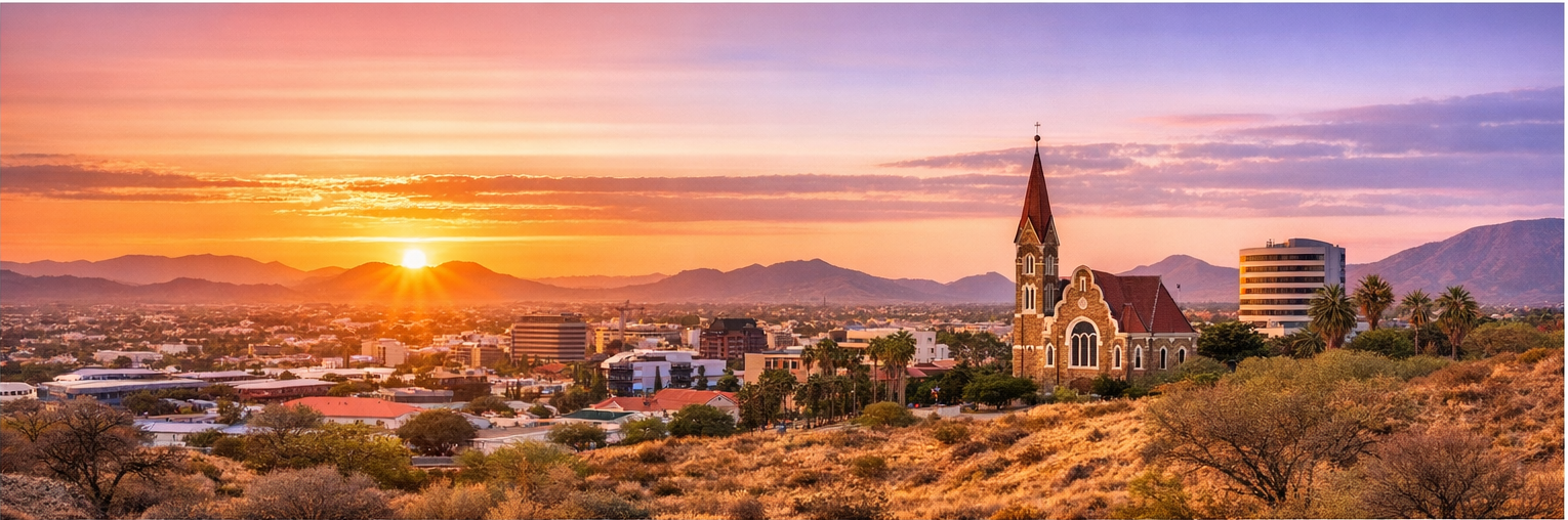 Windhoek skyline